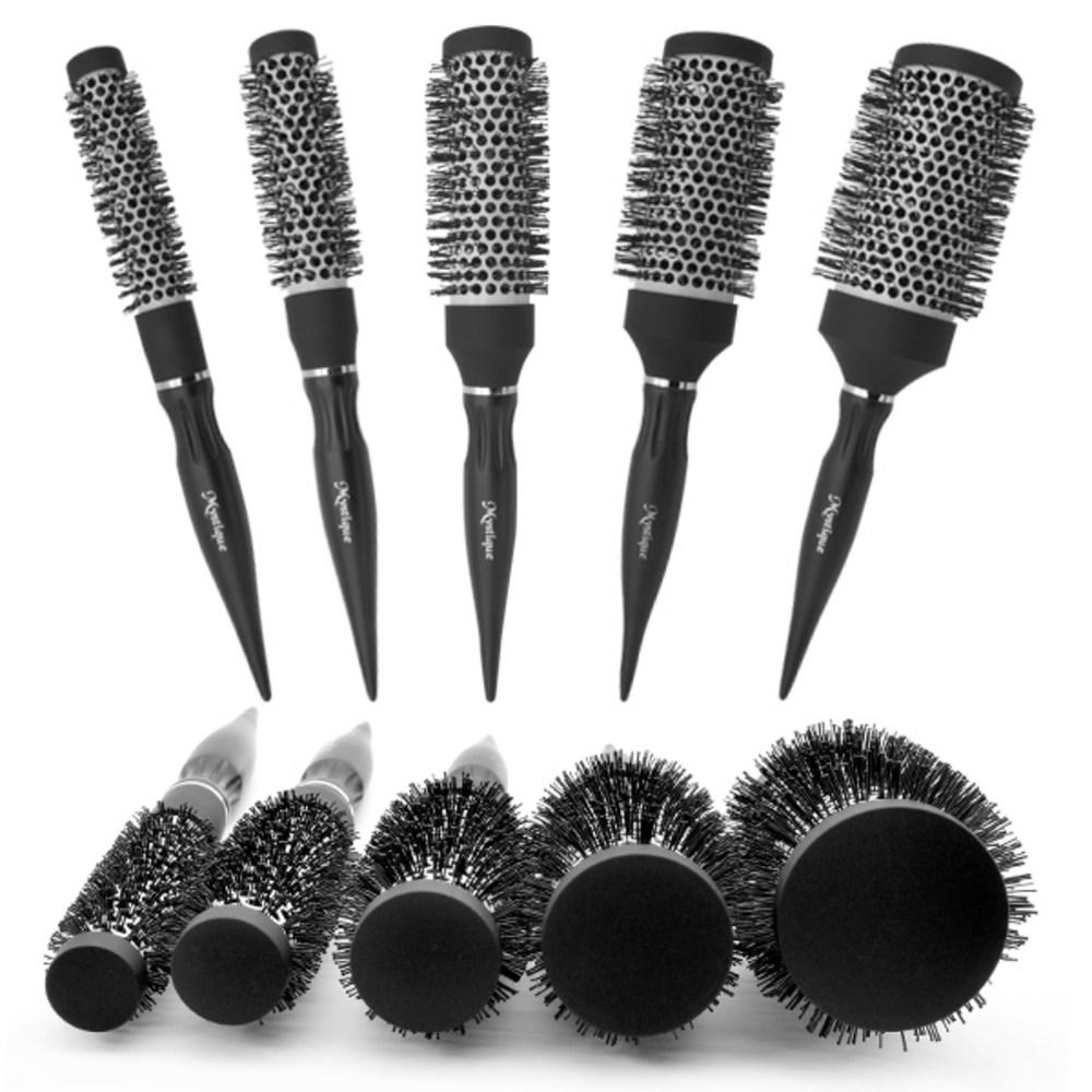 Mystic Korea Ceramic Hot Curling/Poke Hair Roll Brush/Comb 20mm 25mm 33mm 43mm 53mm 43mm (9843H) 1 pcs