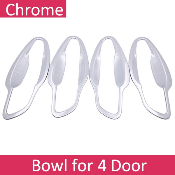 for Peugeot 508 SW ~ Luxuriou Chrome Exterior Door Handle Cover Car Accessories Stickers Trim Set