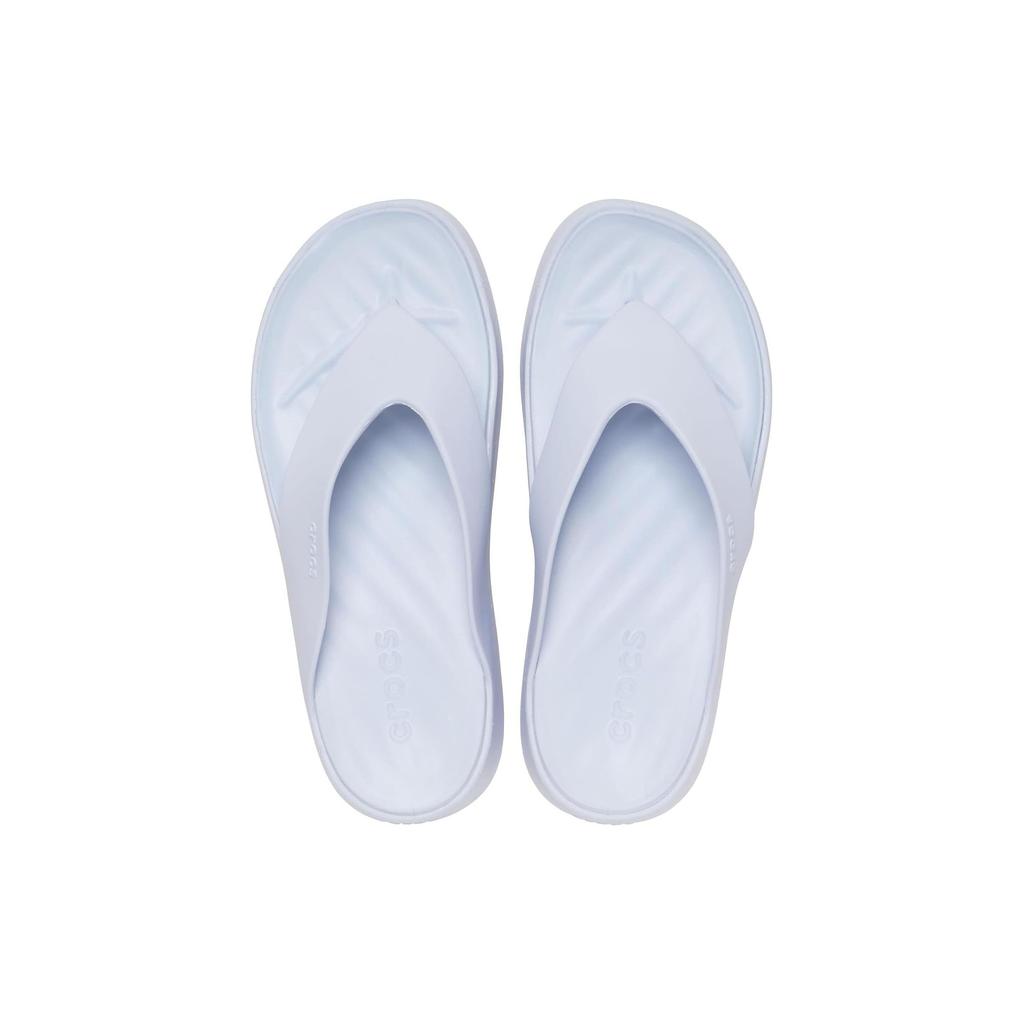 Crocs Comfortable Non-Slip Silent Quick-Dry Flip-Flops Women Footwear Light-Blue 209410-5AF