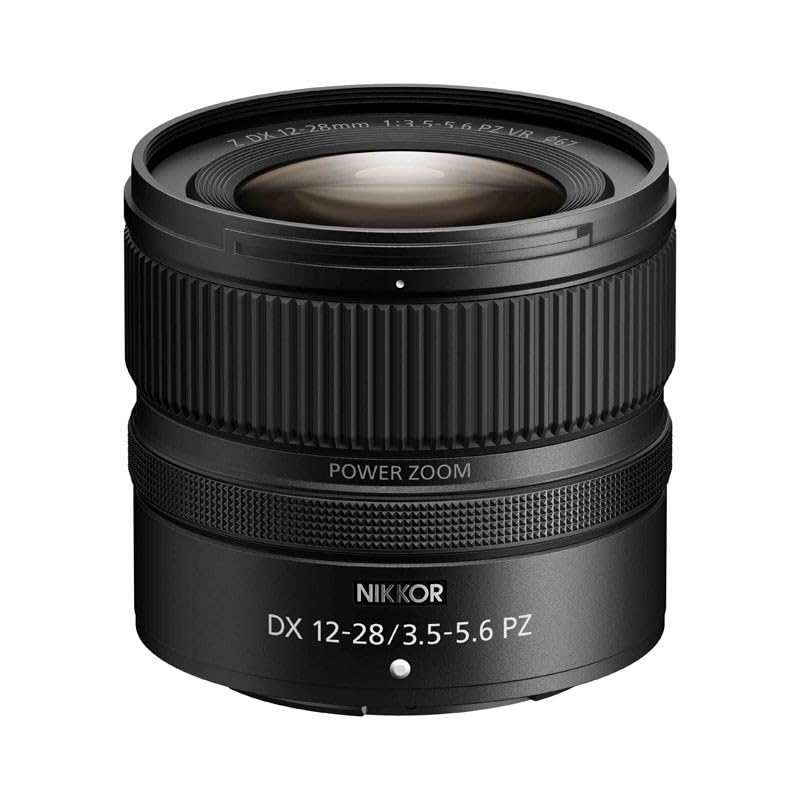 Nikon NIKKOR Z DX PZ VR Power Zoom Lens for Z Mount and Cameras 12-28mm F/3.5-5.6 Wide-Angle APS-C