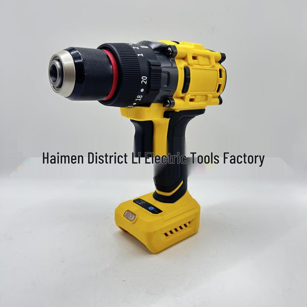 13mm High-Power Brushless Electric Drill with 5225 Motor, 150N Torque, Ice Drill, and Screwdriver Functions
