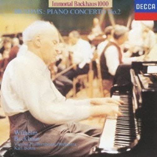 CD BACKHAUS (WILHELM), VIENNA PHILHARM - Brahms: Piano Concerto No. 2 UCCD9172 Decca 2004 Japan Classical Used