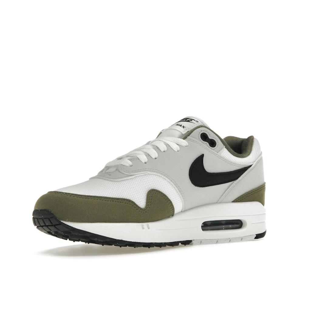 Nike Мужские кроссовки Air Max 1 Medium Olive White Black Pure-Platinum FD9082-102