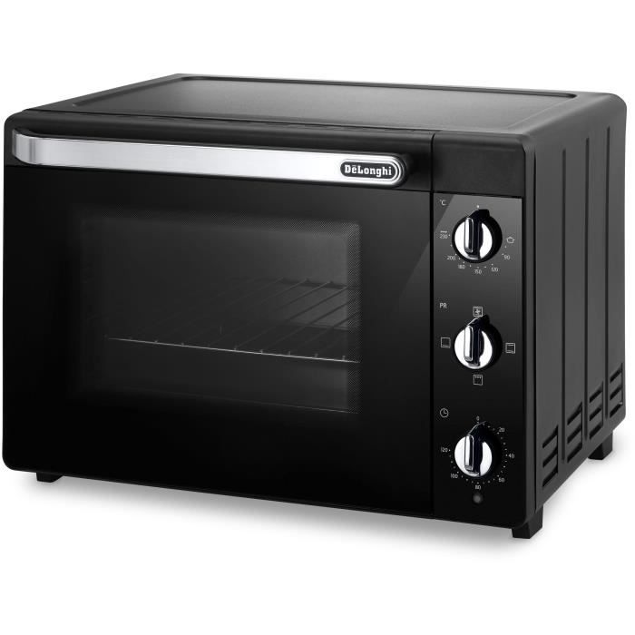 Мини-печь - Конвекция - DELONGHI - EO 40112.BK - Черный - Дверца с двойным стеклом - 40 л - 51,5 x 44 x 36 см - 2000 Вт