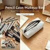 Zipper Design Storage Bag Star Polka Dot Pencil Case Portable Stationery Bag  Gift