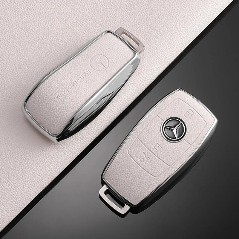 CDU1 New 2025 Fashion TPU Car Smart Remote Key Case Fob Cover Shell For Mercedes Benz A C E S G Class GLC CLE CLA W177 W205 W213 W222