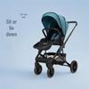 Two-Way Folding Baby Stroller for Sitting and Lying, High Landscape Design