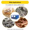 Small Jewelry Electroplating Tool 15V 10A, Mini Metal Plating Equipment for Gold Silver Steel Aluminum Jewelry Making & Goldsmith Craft
