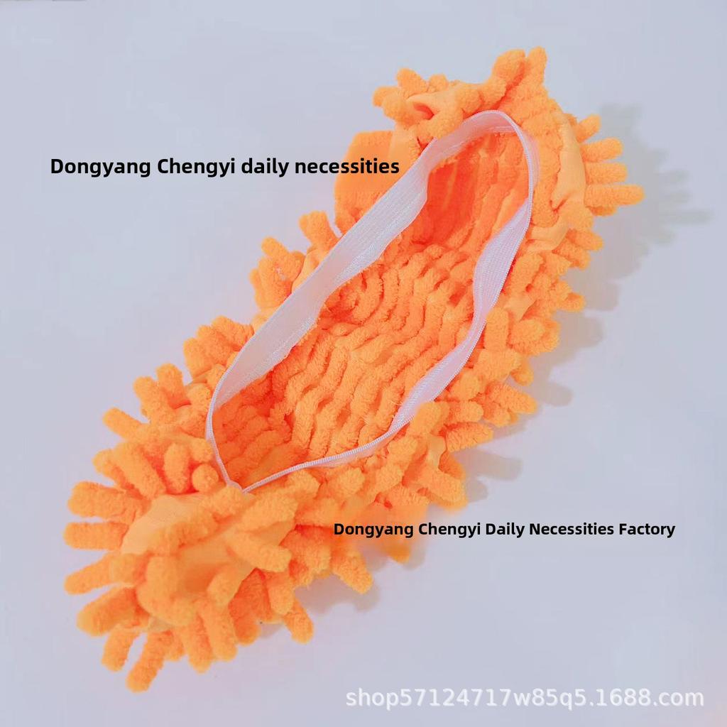 Chenille Shoe Covers Mop Slippers Reusable Washable Cleaning Slippers for Dusting and Floor Cleaning