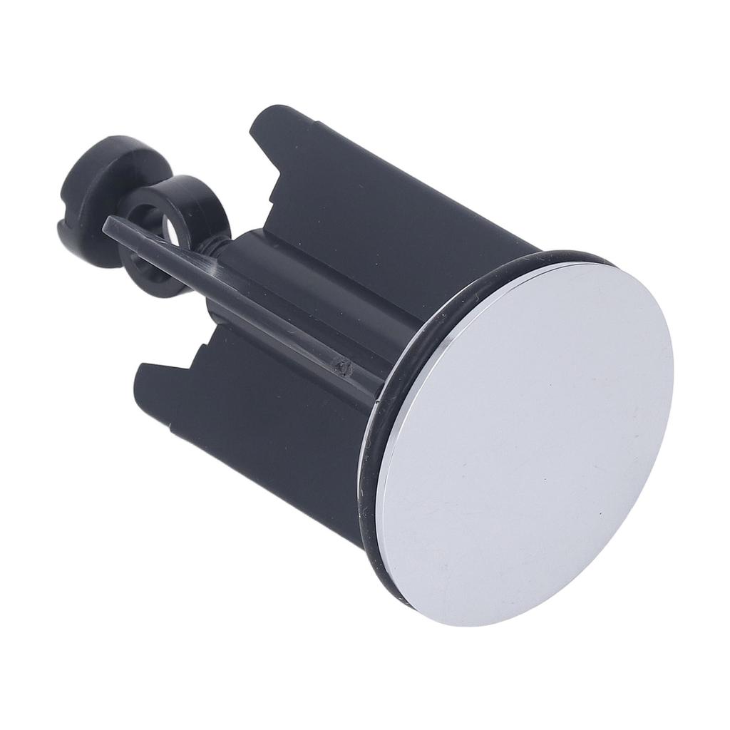 Пробка для слива ванной комнаты, сливной кран для раковины, заглушка европейского стиля, черная, 40 мм