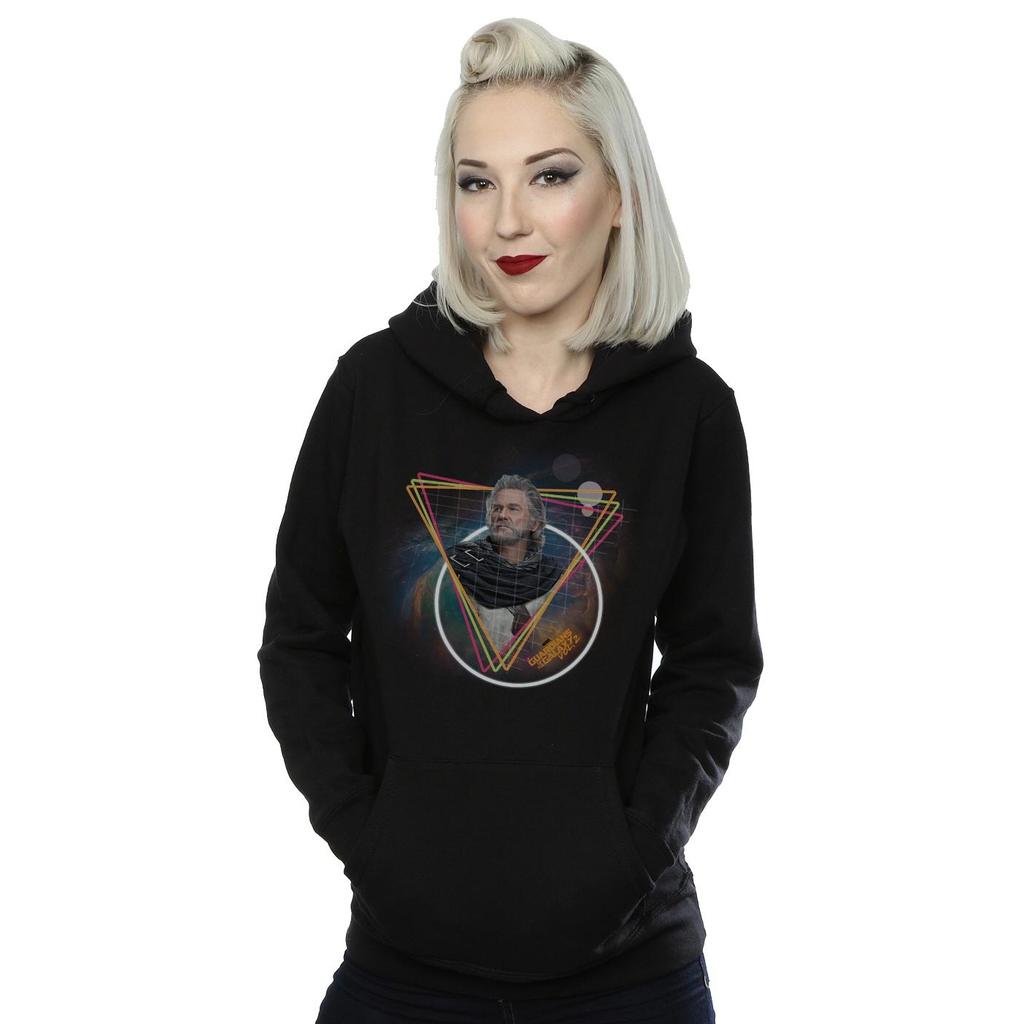 Marvel Womens/Ladies Guardians Of The Galaxy Neon Ego Hoodie