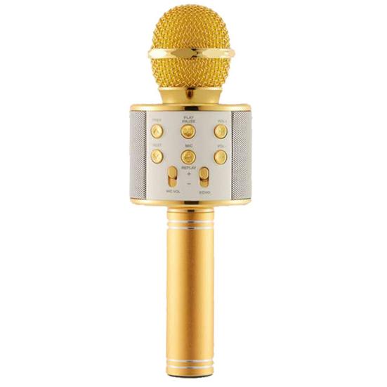 Bluetooth Wireless Karaoke Microphone Phone Music Player Record KTV MIC Speaker