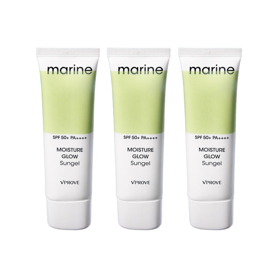 VPROVE Солнцезащитный гель Marine Moisture Glow (SPF50+, ПА++++) 50 мл / 1,36 жидких унций. (3 варианта)