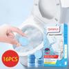 16PCS Concentrated Toilet Effervescent Tablet Dirt Deodorant Descaling Urine Stain Deep Cleaning Cleaner