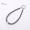 Mobile Phone Wrist Strap Beaded Faux Pearl Charm Anti-Theft Phone Lanyard Fashionable Hands-Free Bracelet Rhinestone Phone Strap