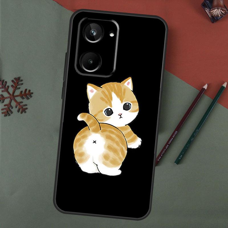Забавные животные Кошки Собака Тигр Пара Для Realme GT Neo 5 3 2 T 8 9 10 11 Pro Plus C11 C15 C21 C25 C30 C31 C33 C35 C55 C21Y Чехол