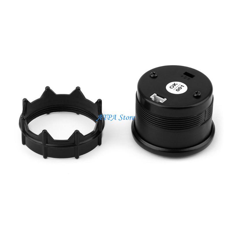 U13C Air Fuels Ratio Gauge Efficient 52mm Car Gauge for Fuels Efficiency Monitoring