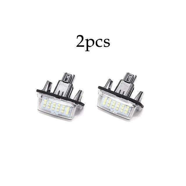 2 шт. Canbus автомобильный светодиодный номерной знак для Toyota Camry Avalon Auris E18 Vios Esquire Esquire EZ Noah Proace City SAI