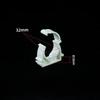 20pcs Plastic PPR Clamp Holder For Water Pipe Tube Fittings With Cover Diameter 16mm 20mm 25mm 32mm