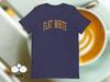 Flat White T-Shirt and Kids Tshirt | Coffee Lover | Varsity College Style