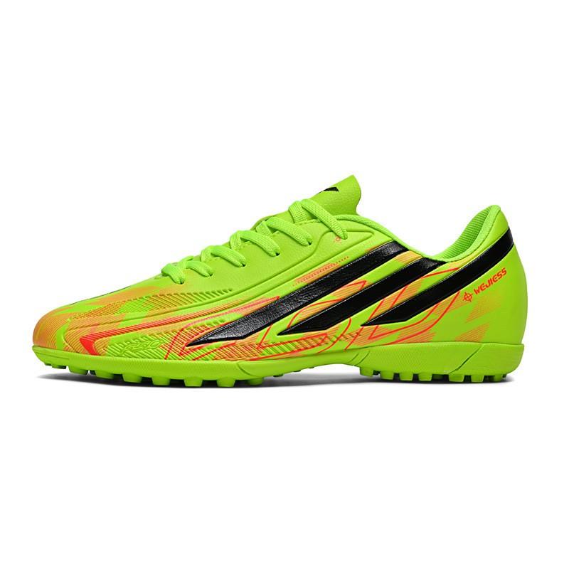 Youth Soccer Cleats AG Studs Artificial Turf Training Match Low-Cut Football Shoes Kids Teens