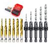 Countersink Drill Bit, 12-Piece Countersink Drill Bit with Drill Stopper, for Woodworking