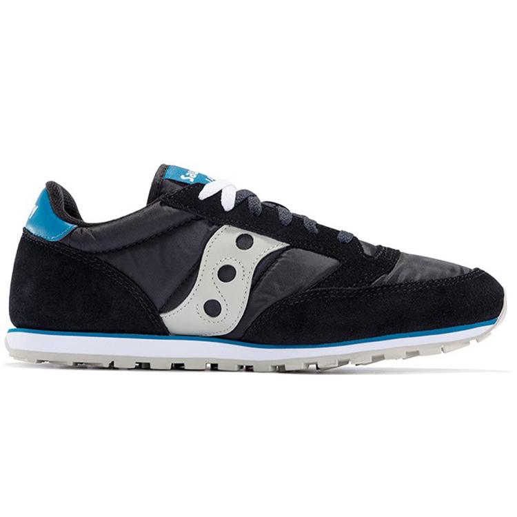 SAUCONY Сетчатые Джазовые Нескользящие Легкие Низкие Беговые Кроссовки Мужские Черные S2866-308
