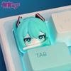Аниме-аксессуары Хацунэ Мику Колпачки для клавиш Серия Fufuvocaloid Мультяшные Смоляные Персонализированные Трехмерные Колпачки для Клавиш Модели Игрушки Подарки