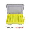 Fishing Tackle Box 14 Compartments Fishing Accessories Lure Hook Storage Case Double Sided Fishing Tool Organizer Boxes
