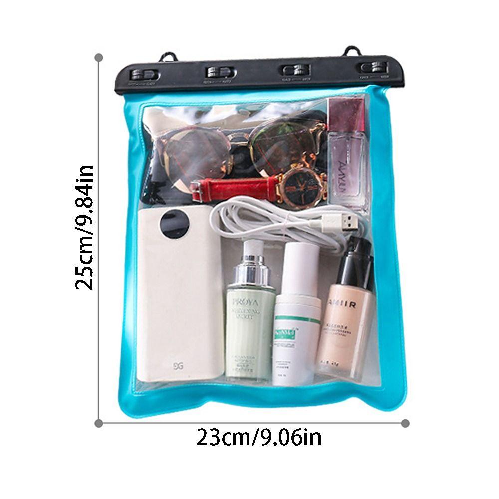 Large Capacity Clear Shoulder Bag Waterproof PVC Crossbody Bag Beach Tote Bag  Songkran Festival