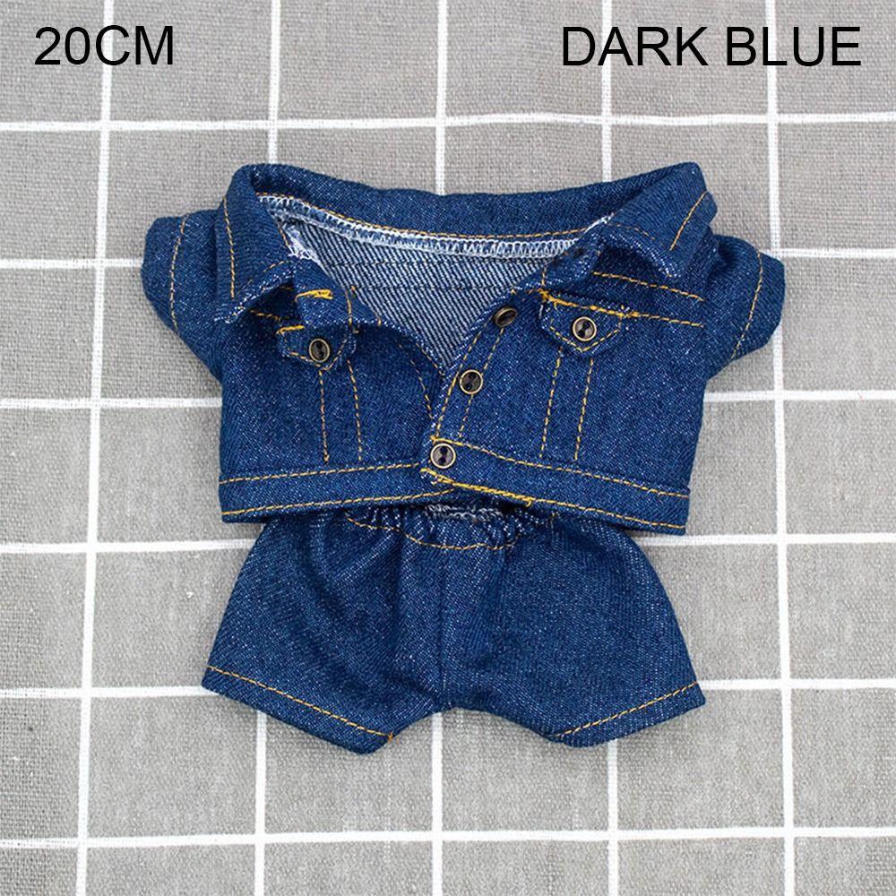 Coat Tops 15cm/20cm Doll Jeans Fashion Cotton Jacket 15cm/20cm Doll Clothes Jeans Clothes Suit