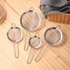 3pcs Stainless Steel Strainer Food Kitchen Mesh Filter Spoon For Soy Milk Quinoa Tea Soup Sifting Baking Straining