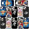 For Samsung Galaxy S24 S23 iPhone 16 15 14 Xiaomi Redmi Note 13 12 11 8Plus 9 Pro Max X XR Phone Case Lovely One Piece Luffy Tony Chopper OPPO Huawei