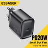 Essager Mini 20W USB Type C Charger PD Fast Charging for iPhone 16 15 14 Pro Quick Charge 3.0 Mobile Phone Charger for Samsung