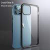 Чехол для iPhone15 Pro Color Edge из акрила: Прозрачный чехол 2-в-1 из ТПУ и ПК для мобильного телефона Apple.