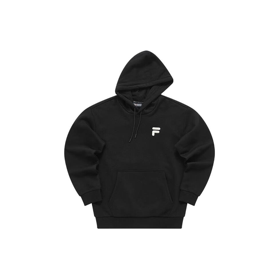 Fila Fusion Флисовая толстовка с мультяшным принтом, унисекс, черная T11U343207FBK