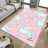 1PC Unicorn Star Carpet Ultra Soft, Thick & Absorbent, Non Slip Machine Washable Mat for Entryway