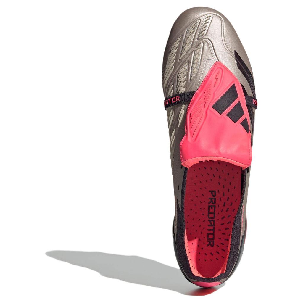 adidas Кроссовки Predator Elite Foldover Tongue FG Vivid Horizon Pack Unisex серые платиновые-металлические Aurora-черные IF6443