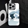 Чехол для телефона J-Jujutsu K-Kaisen G-Gojo Аниме Для iPhone 17,16,15,14,13,12,11,Pro,Max,Plus,E,Air,Mini Черный ТПУ Чехол