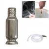 1pc Oil Fuel Liquid Transfer Copper Siphon Pump Long Suction Pipe Portable for Vehicle Boat Gardening Emergency Supply