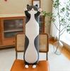 Popular long cat throw pillow doll cute kitten plush toy doll