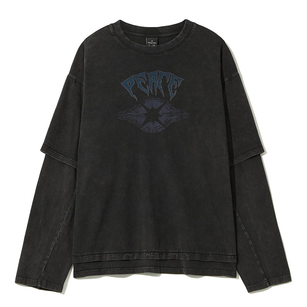 WANGGWAN Piece Layered Wash T-Shirt