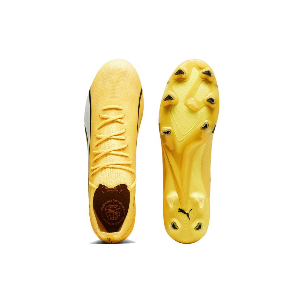 Puma Ultra Ultimate FG AG Voltage Pack Men Sneakers Yellow Yellow-Blaze White 107311-04