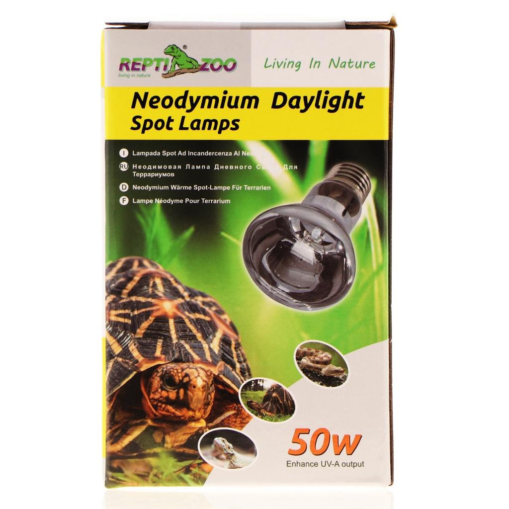 Neodymium Heating Bulb for Terrariums for Reptiles and Amphibians 50W