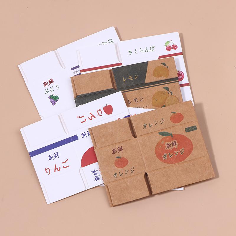 1/12 Dollhouse Paper Boxes Model Simulation Mini Supermarket Fruit Cardboard Boxes Dollhouse Supermarket Scene Decor Accessories