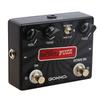 GOKKO OCTAVE FUZZ Гитарный эффект фузз Искажение Гитарный эффект Педаль Переключатель Истинная Прочная Алюминиевая Конструкция GK-31 - Педаль Октава Вверх, (с средней высотой и