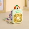 Dopamine Cartoon USB Rechargeable Silent Mini Handheld Fan with Long Battery Life