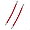 2Pcs Portable Pump Extension Hose Bicycle Soft Tube for Valve