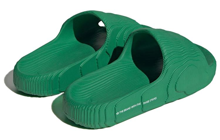 adidas Шлепанцы Adilette 22 Зеленый Белый IF5395