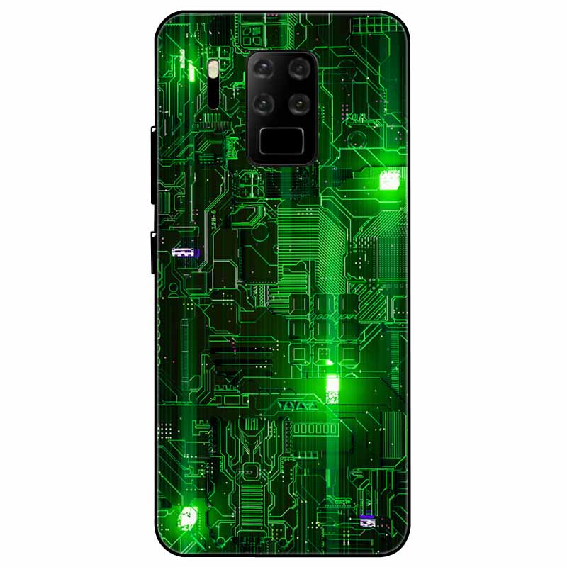 Для OUKITEL C18 Pro C21 C21Pro Чехол Силиконовый Черный Мягкий Защитный Funda Capa для OUKITEL C21 Pro C18 Pro Чехол TPU Мультяшный Чехол